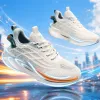 Zapatillas deportivas de malla blanca transpirable ligero para hombres y mujeres zapatos casuales para correr Specification image